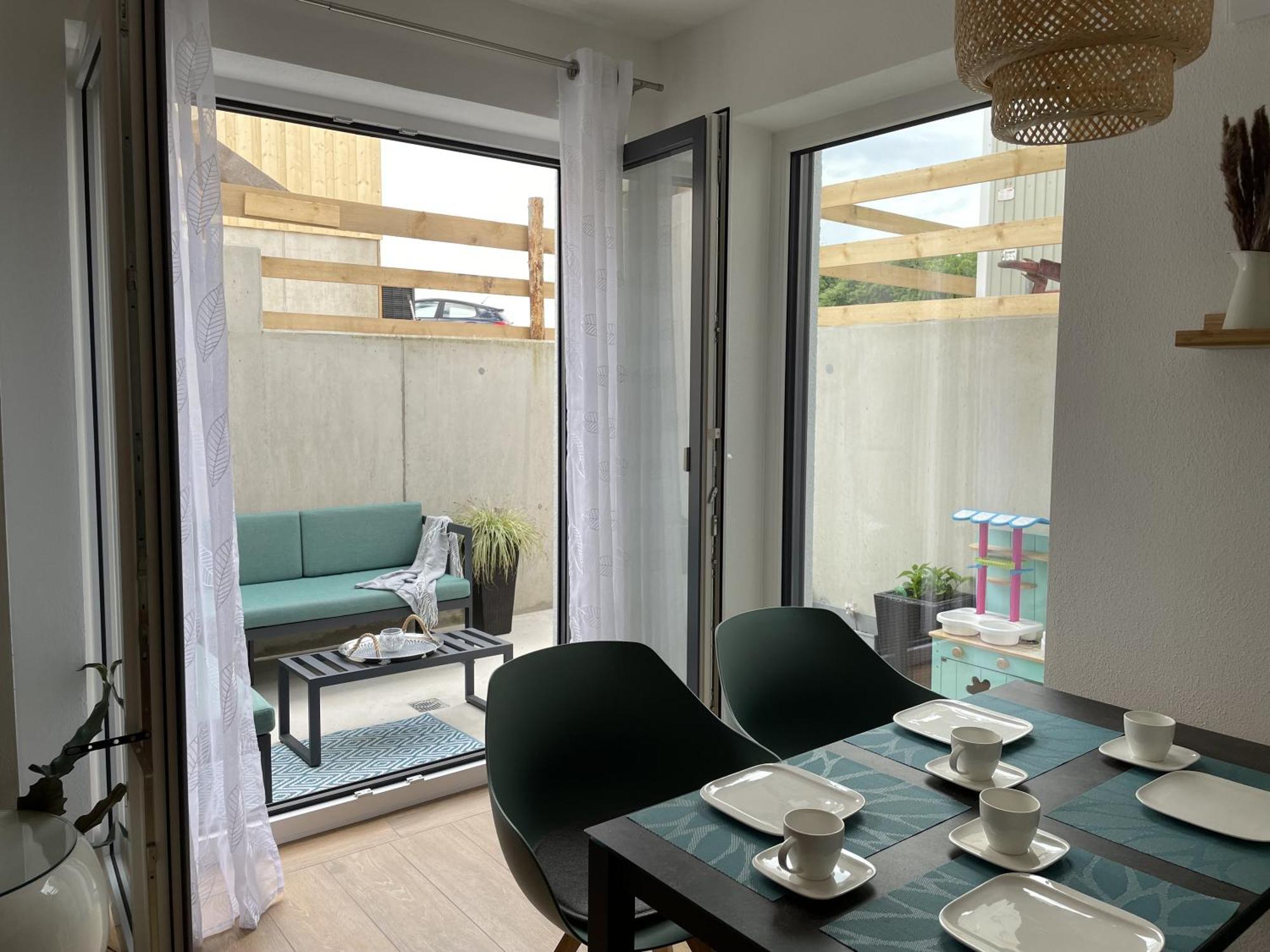 Wohnung Familienglueck Naehe Muenchen Pfaffing Exterior foto